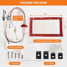 JRSHOME New SP20075 SP20305A Pilot and Igniter Assembly for Rheem Water Heater Pilot Assembly, for PROTECH/GE/Richmond Water Heater Pilot Assembly