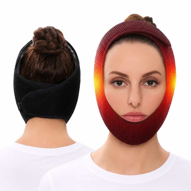 Electric Heated Head Wrap for Comfort – 3-Level Hot Compress