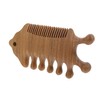 BIUDECO Scalp Massaging Comb Creative Wooden Hair Tool Acupoint Therapy