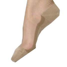 Women's Stockings, Smooth Touch, Ultra Thin Type, Made in Japan, dark beige