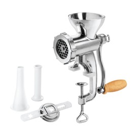 Metaltex Meat Grinder, Aluminium, Silber, 10 x 14 x 26.5 cm