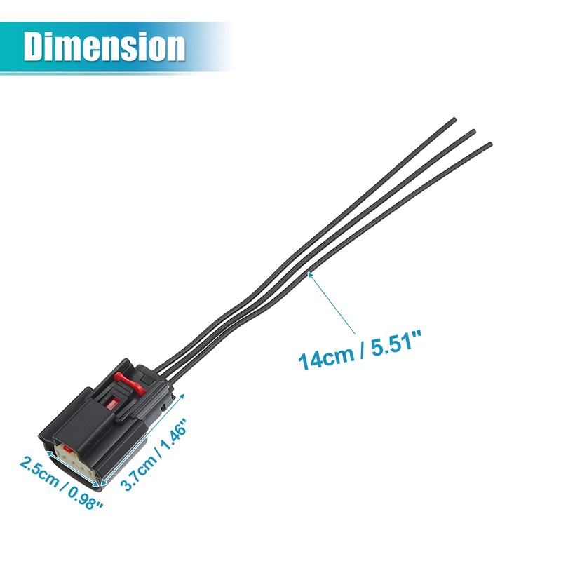 QUARKZMAN 2 x ignition coil connection 9U2Z14S411EA for Ford Edge