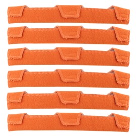 Cotton Hard Hat Sweatband Snap-on Sweatband Cloth Washable Reusable Sweat Bands, Replacement Hard Hat Liner for Safety Accessories(SIZE:6Pcs)