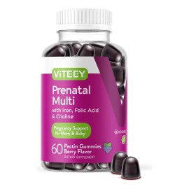 Viteey Multivitaminas Prenatal Hierro Ácido Fólico