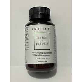 JSHealth Vitamins Detox And Debloat Live Health Formula,Liver Cleanse Supplement