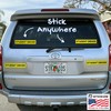 Stickios Non-Magnetic Student Driver Stickers - Removable Vinyl Decals for