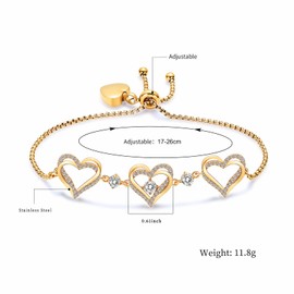 QGJNSGC Urn Bracelet for Ashes Memorial Loved Ones Cremation Bangle Ash Jewelry for Women Forever Love Heart Cremation Jewelry Birthstone Keepsake Memorial Urn Link Bracelet