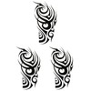 THE FANTASY Tattoo Sticker Tribal [A5 Size, 3 Pieces]