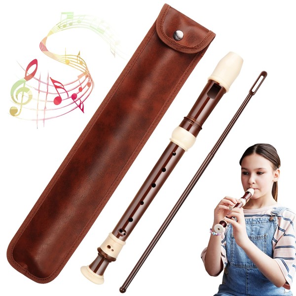 Blockflöte Holz Flöte 8 Löcher Deutsche Griffweise Sopran blockflöten Erwachsene