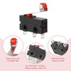 Iyowei 10 PCS Micro Limit Switch Long Hinge Lever +