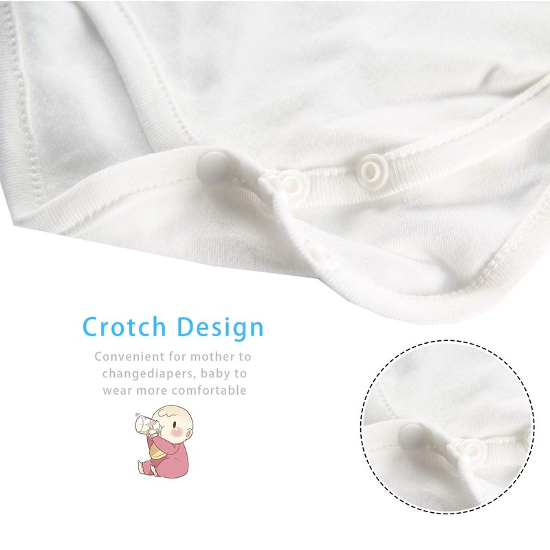 YSCULBUTOL Conjunto de ropa para bebé con baberos y gorro