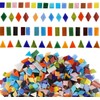 CarAngels Glass Mosaic Tiles Stained Glass DIY Home Decor Handmade