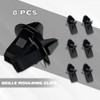 CHRYMUM 8PCS Grille Moulding Clips Replace 68213168AA Compatible with Ram
