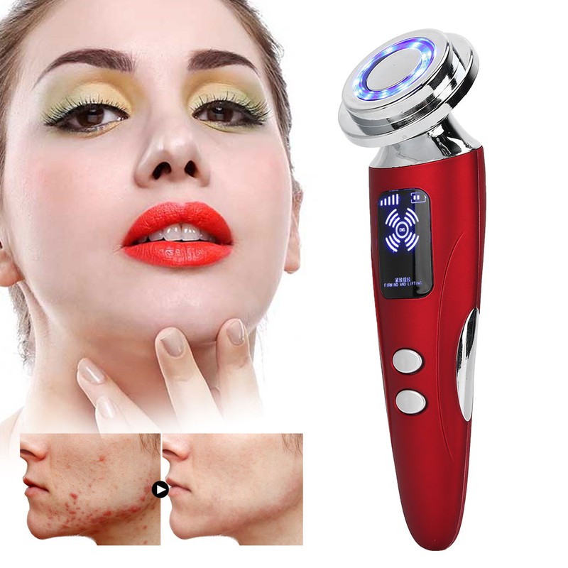 Color Light Skin Rejuvenation Machine Ion Skin Cleaning Serum Import
