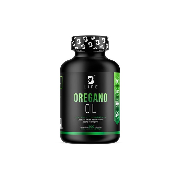 Aceite de Orégano de 300 Capsulas de Gel con 40mg