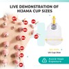 [100 Pack] Bulk Hijama Cups for Cupping - B1 B2