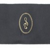 Nakano CO120KGCBL Piano Key Cover Treble Clef Black
