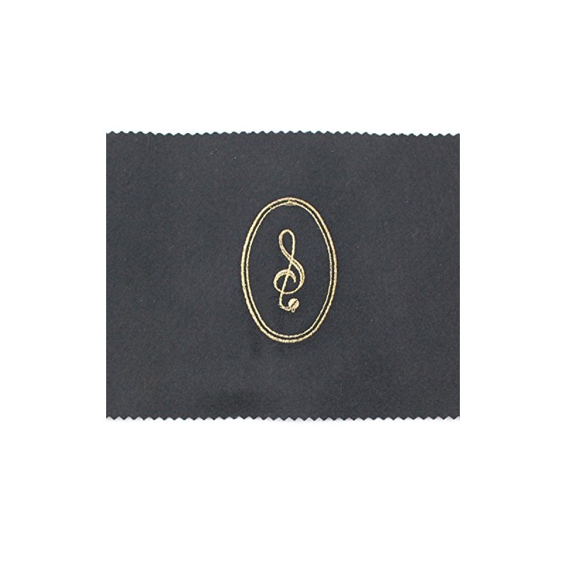 Nakano CO120KGCBL Piano Key Cover Treble Clef Black