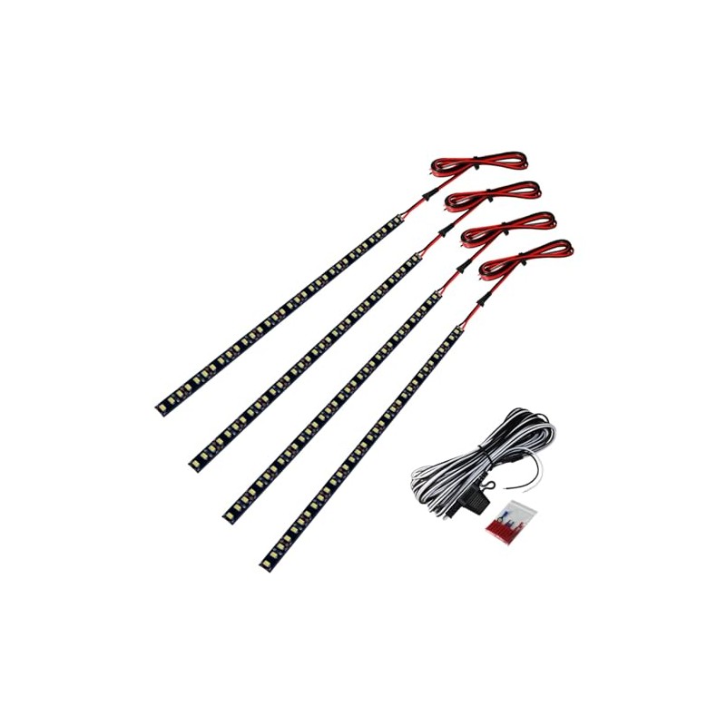 Raptor Series UNV-LED-Light-KIT-White: White Led Lights - 10 in Universal