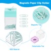 PATIKIL Magnetic Paper Clip Holder Dispenser Large Capacity Paper Clip