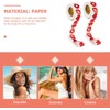 Pegatinas Bronceadoras para Cuerpo en Papel Rojo, 2 Rollos 500