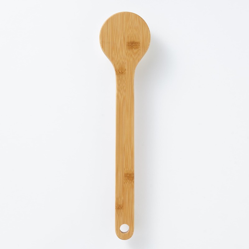 Bamboo Wood Shower Brush, L, Total Length: Approx. 14.4 inches