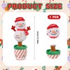 MIGIFTDY Christmas Electric Plush Toy, Christmas Snowman Santa Singing Dancing