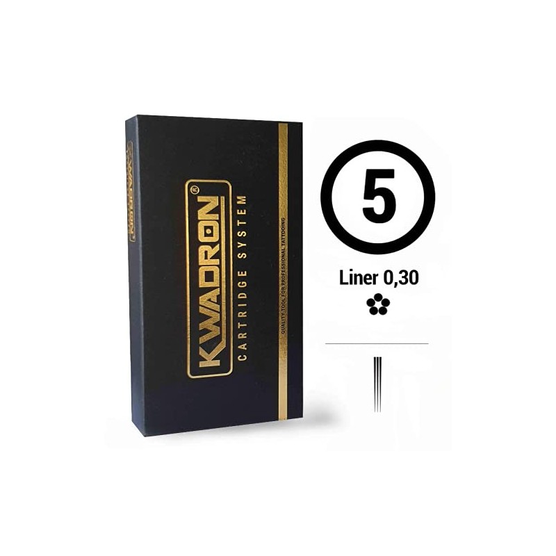 5RL KWADRON CARTRIDGES LINE 0.30 mm