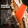 AR-PRO 6 Pack Tree Felling Wedges with Spikes for Safe