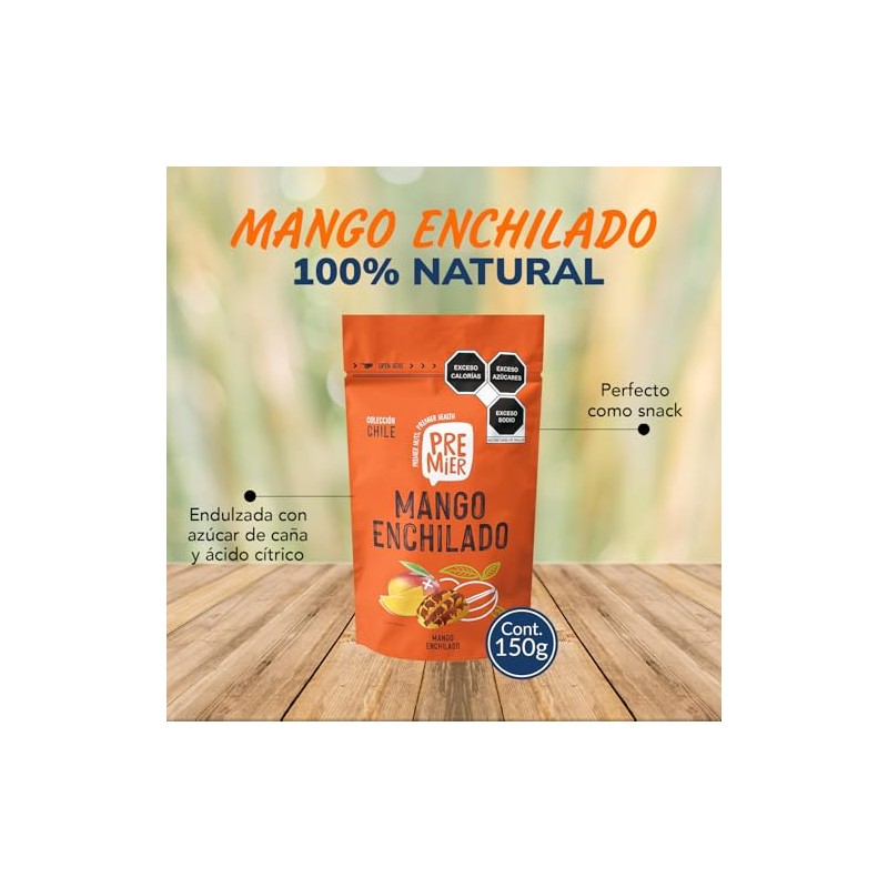 MANGO ENCHILADO BOLSA 150 GR