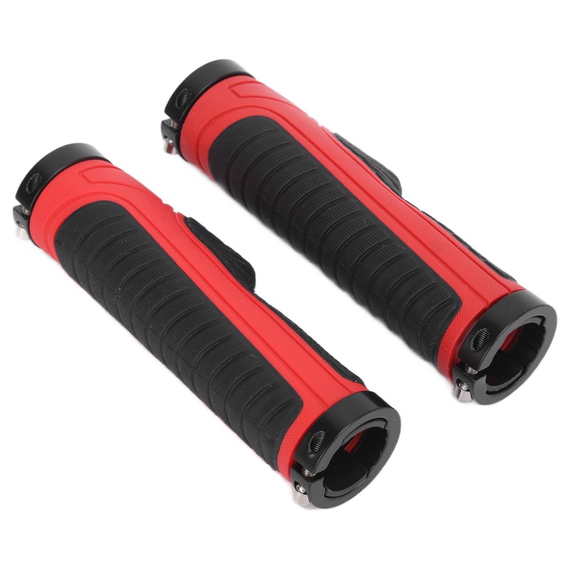 Bicycle Grips Ergonomic NonSlip Locking Comfortable Professional Mountain Bike Handlebars(Black