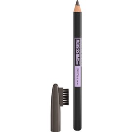Maybelline New York 2-in-1 Express Brown #05 Deep Brown Soft Brush Eyebrow Pencil Sharpenable Tip