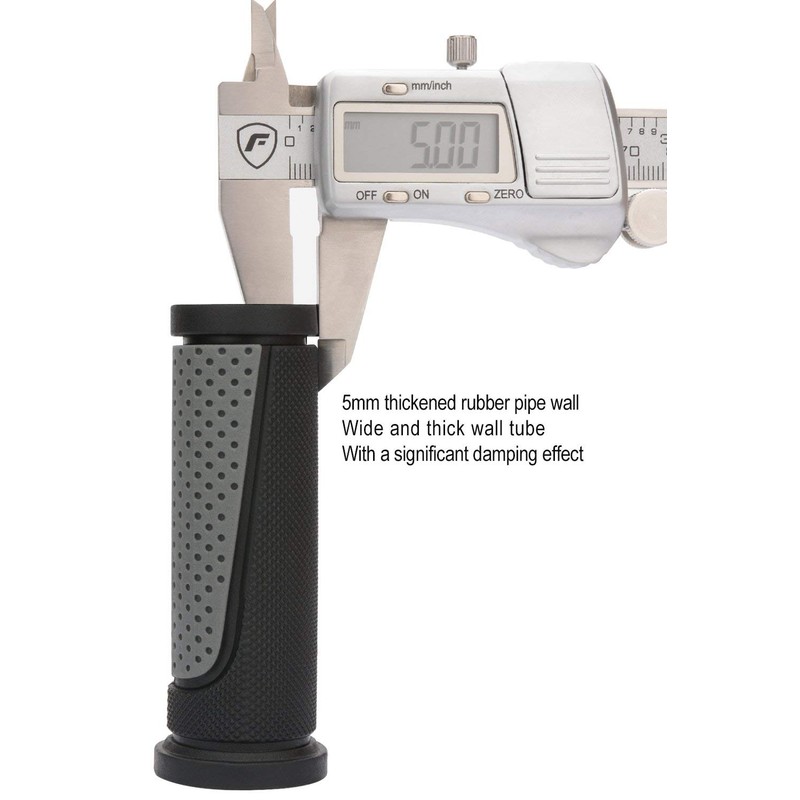 TOPCABIN Bike Grips Short Mini Bicycle Handlebar Grips Fit Many
