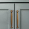 CABDM 5 Pack 12 Inch(305mm) Antique Brass Cabinet Pulls Solid