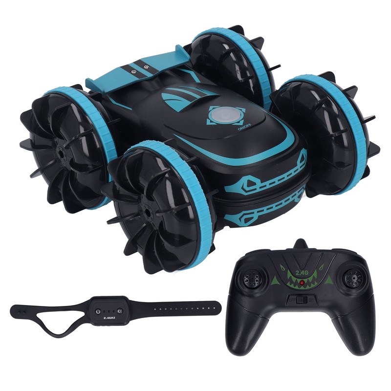 Amphibious RC Stunt Car Waterproof Gesture Sensor 4 Wheel Drive