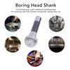High Carbon Steel Boring Head Shank R8-1-1/2-18UNF-7/16 Arbor End Mill