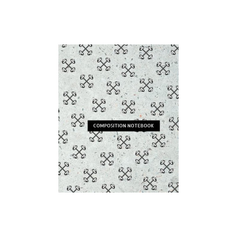Wide Ruled Composition Notebook for the Gym Bro | 110