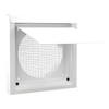 PremiumWallVent InOvate 6” Premium Wall Vent (No Collar) (White)