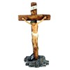 Quality Ceramic Crucifix showing Jesus on a Cross