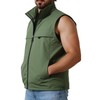 ceauros Men's Fishing Vest Utility Casual Lightweight Outdoor Vest Work