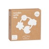MORI Baby Wooden Rattle Ring - Motor Skills - Easy