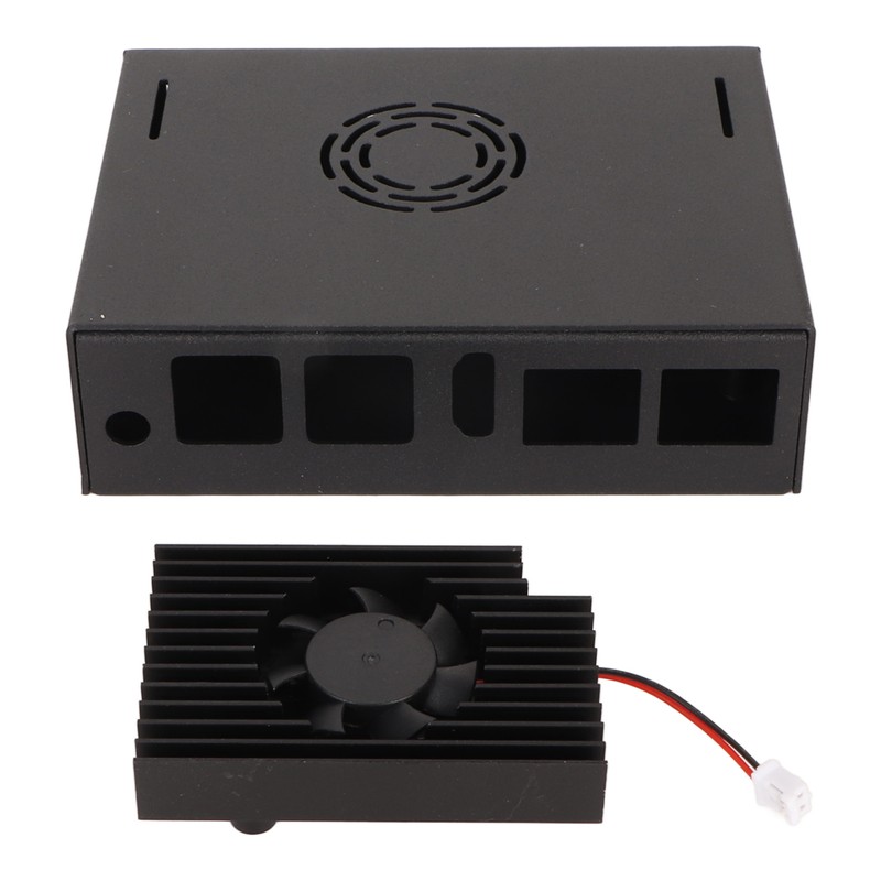 Metal Case with Cooling Fan IP30 Protection Better Heat Dissipation