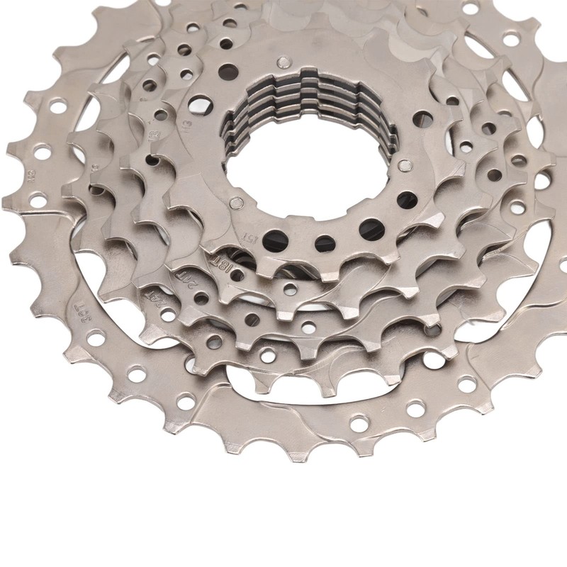 ANKROYU 7 Speed Cassette Bicycle Flywheel, Replacement Bicycle Rear Chain