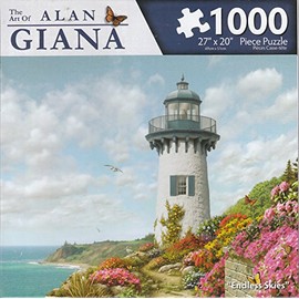 The Art of Alan Giana 1000 Piece Puzzle Finished Size 27" X 20" "Endless Skies"