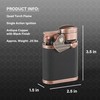 Visol Orient Butane Torch Lighter Quad Flame Refillable Gas Lighter,