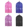 WEZCHUGHAOL Waterproof Garment Bags, 40 inch Hanging Garment Bags with
