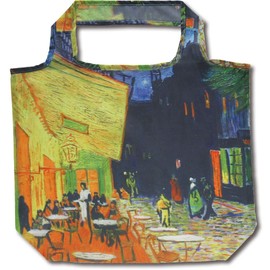 Eupower Van Gogh "Cafe Terrace at Night" Famous Art Eco Bag