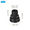 PATIKIL PVC Bulkhead Fitting 1/2 Female x 3/4" Male, 6