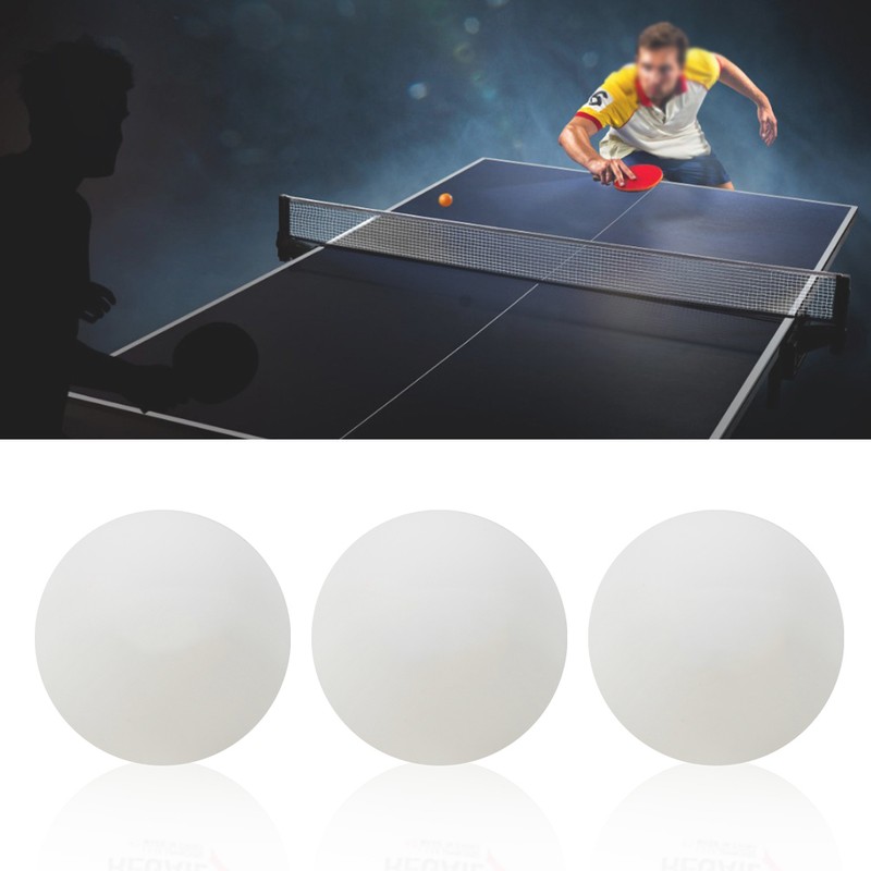 60PCS 40mm Standard Durable ABS Practice Training Exercise Ping Pong