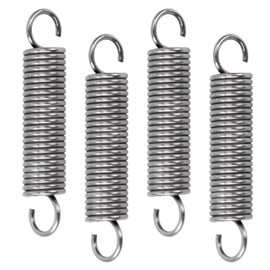 GUNGY Tension Springs with Hooks Stainless Steel Tension Spring 60 mm Outer Diameter 12 mm Wire Diameter 1.6 mm Hook Angle 90 Degree Maximum Tensile Force 6.4 kg 1.6 x 12 x 60 mm Pack of 4